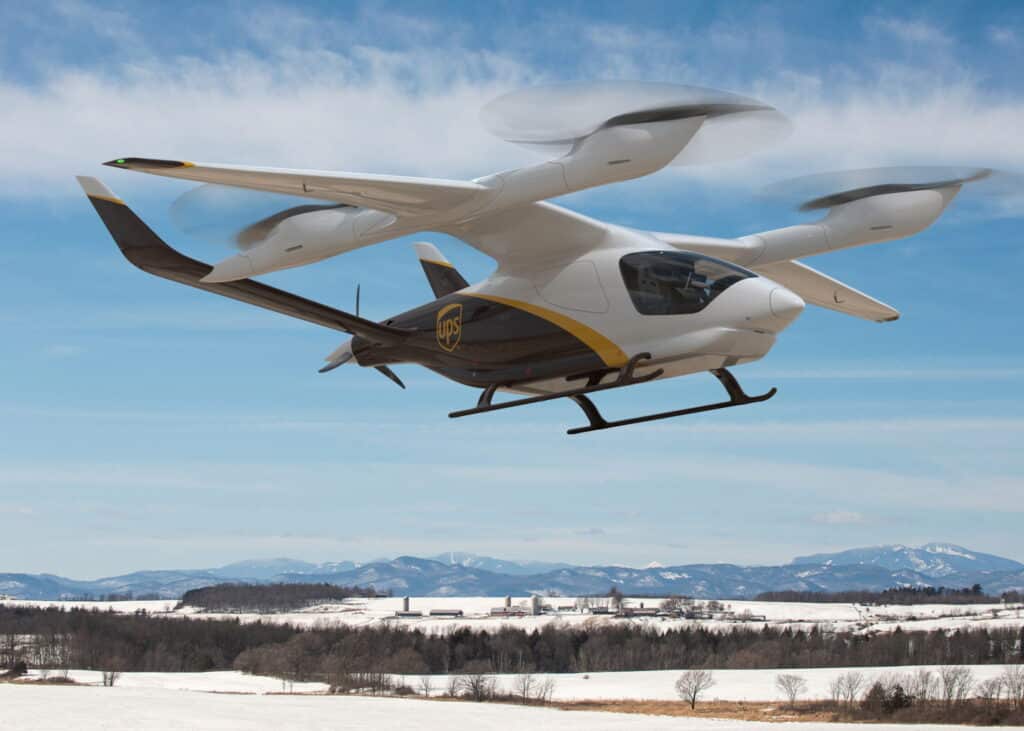 UPS Plans To Start Zero-Emissions Deliveries Via eVTOL By 2024