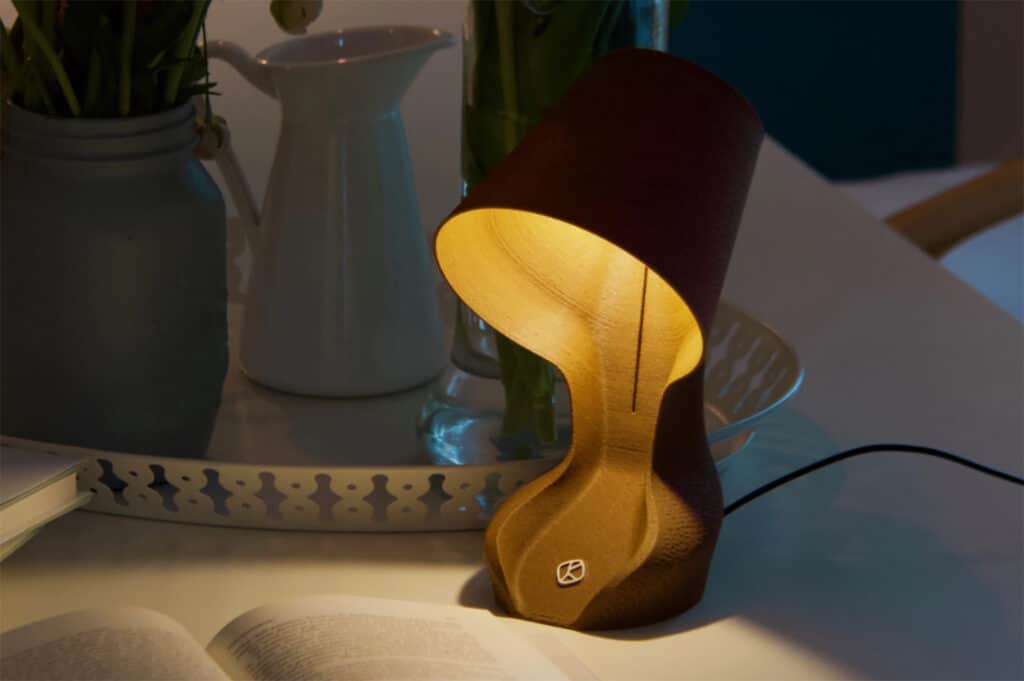 3-D Printed Lamp Is Made From, Looks Like, And Smells Like Oranges