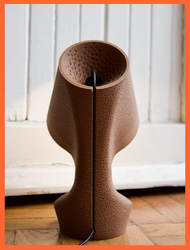 3-D Printed Lamp Is Made From, Looks Like, And Smells Like Oranges
