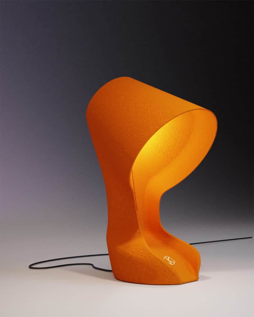 3-D Printed Lamp Is Made From, Looks Like, And Smells Like Oranges