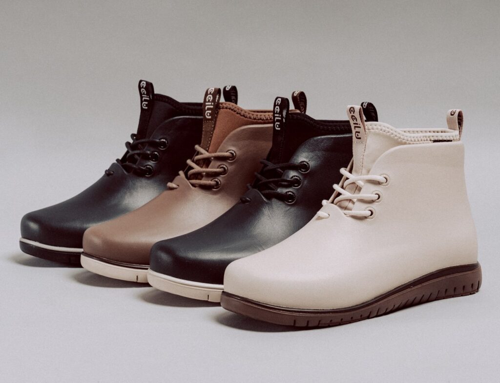 Award-Winning Vegan Rainboots Made From Coffee Ground Waste
