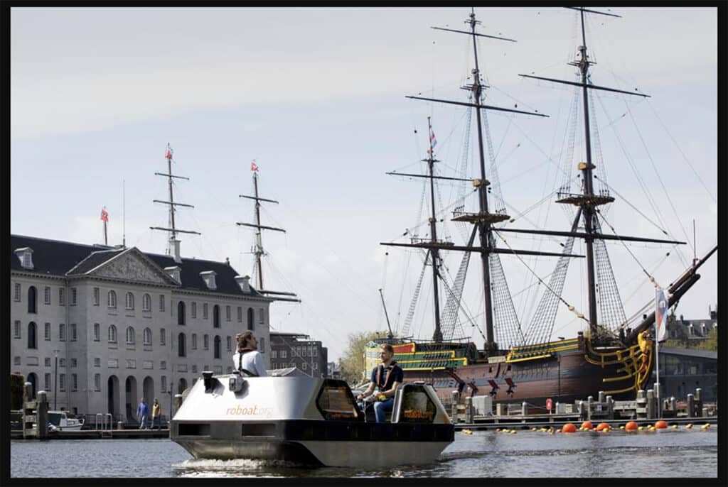 New Driverless Vessels Will Carry People And Clean Trash In Amsterdam