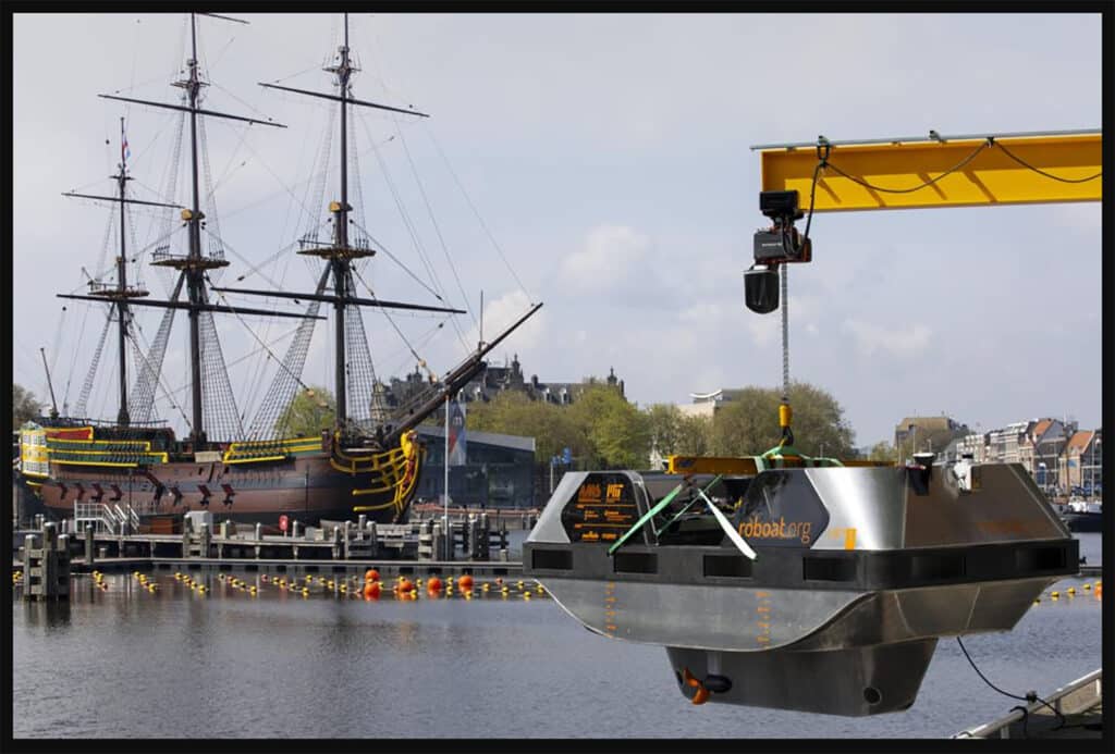 New Driverless Vessels Will Carry People And Clean Trash In Amsterdam