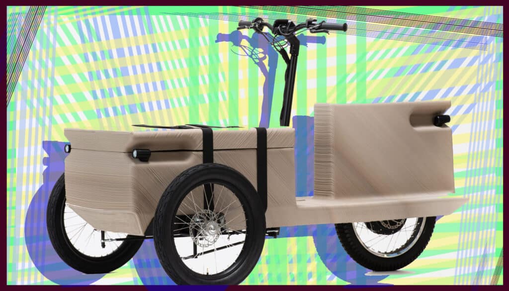 Amazing Electric Tricycle Is 3D-Printed From 70 Kg Of Plastic Waste!