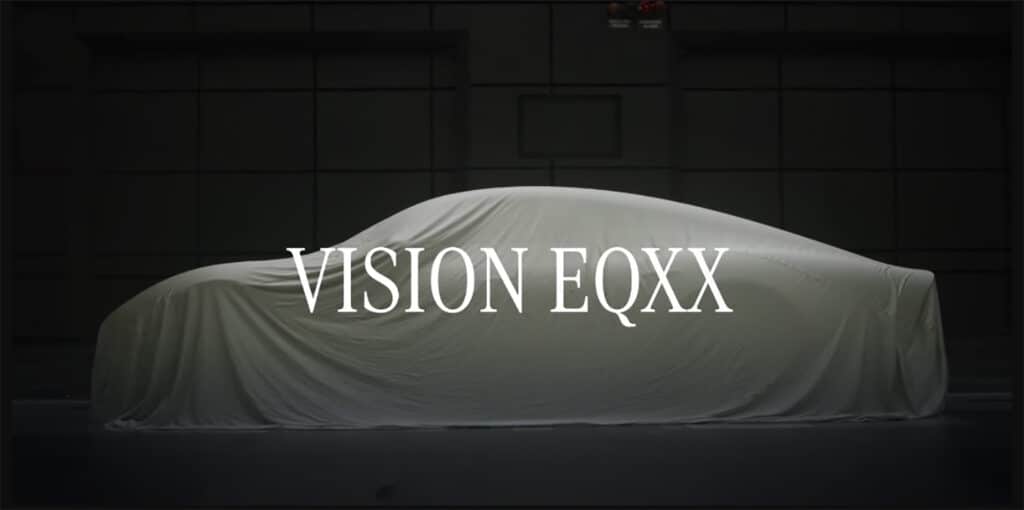 Vision EQXX teaser shot