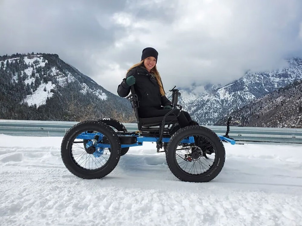 Cycle In The Snow With This Electric-Assist Bike Sled Hybrid