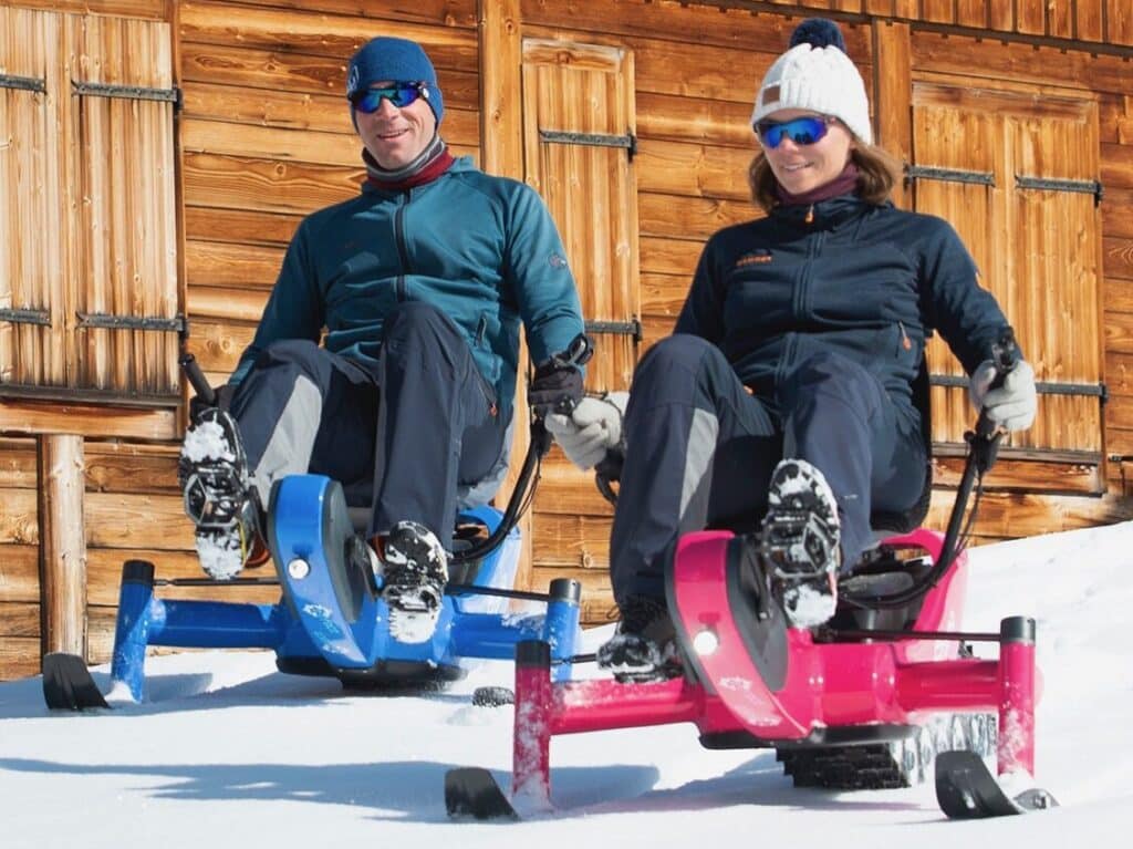 Cycle In The Snow With This Electric-Assist Bike Sled Hybrid