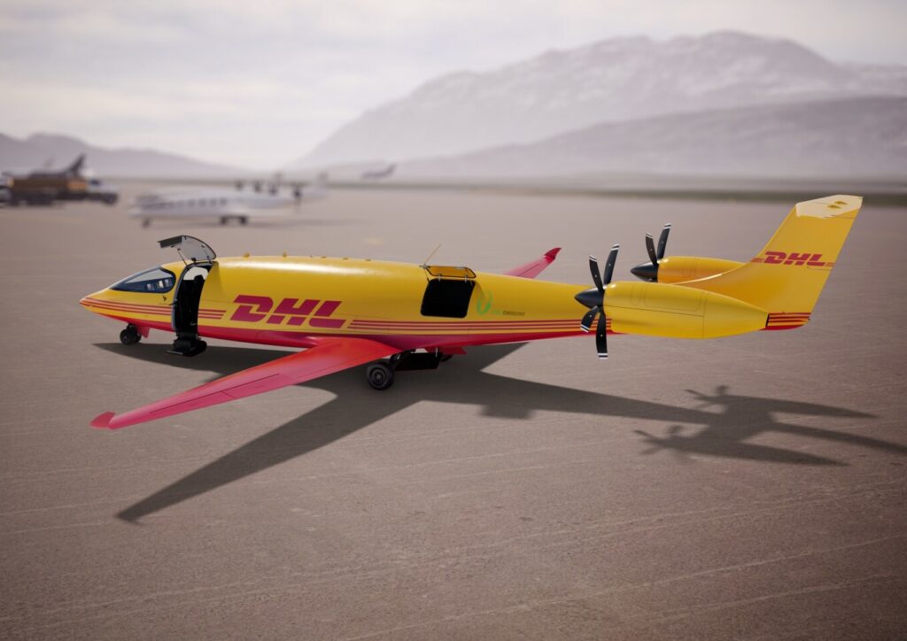 DHL Express Will Deliver Packages Sustainably In A Fully Electric Plane