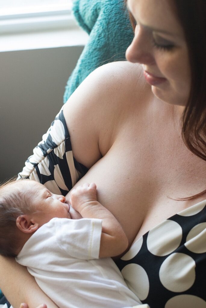 Nursing baby