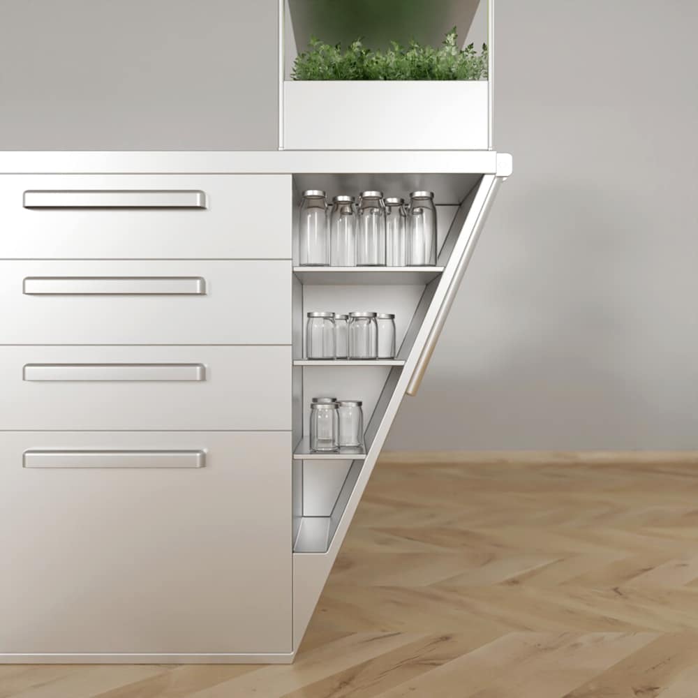 Architect Designs the Ideal Sustainable Kitchen for Zero-Waste Living