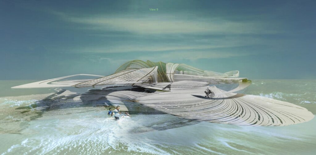 The Recycled Ocean Plastic Resort is Slated for Completion In 2025