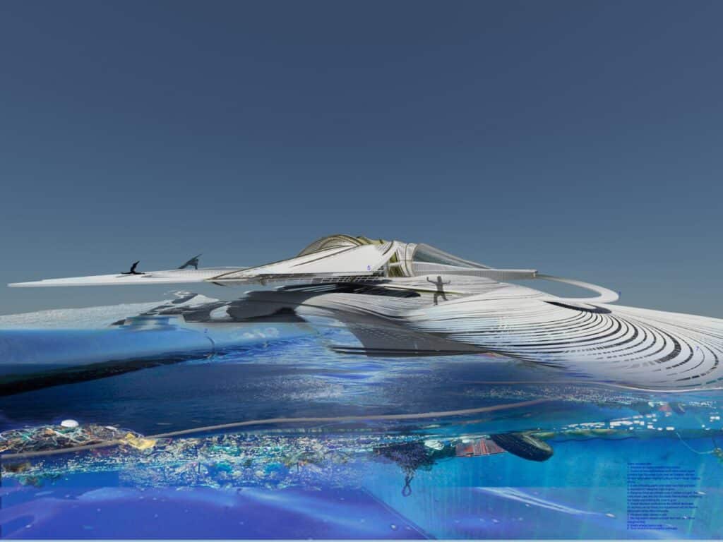 The Recycled Ocean Plastic Resort is Slated for Completion In 2025