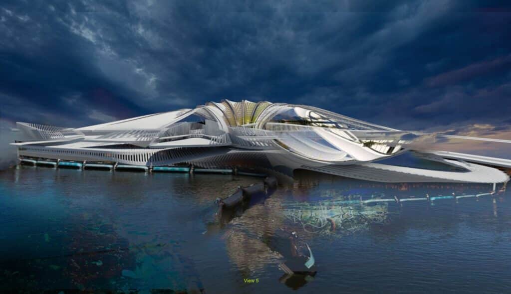 The Recycled Ocean Plastic Resort is Slated for Completion In 2025