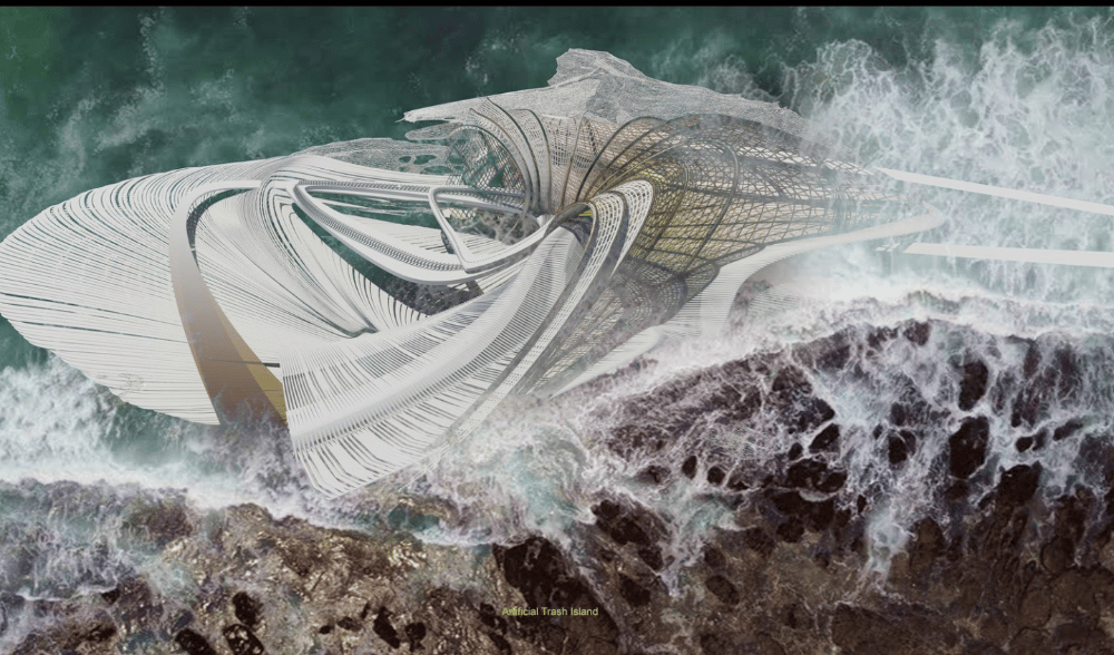 The Recycled Ocean Plastic Resort is Slated for Completion In 2025