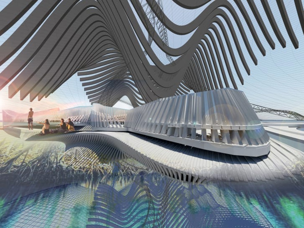 The Recycled Ocean Plastic Resort is Slated for Completion In 2025