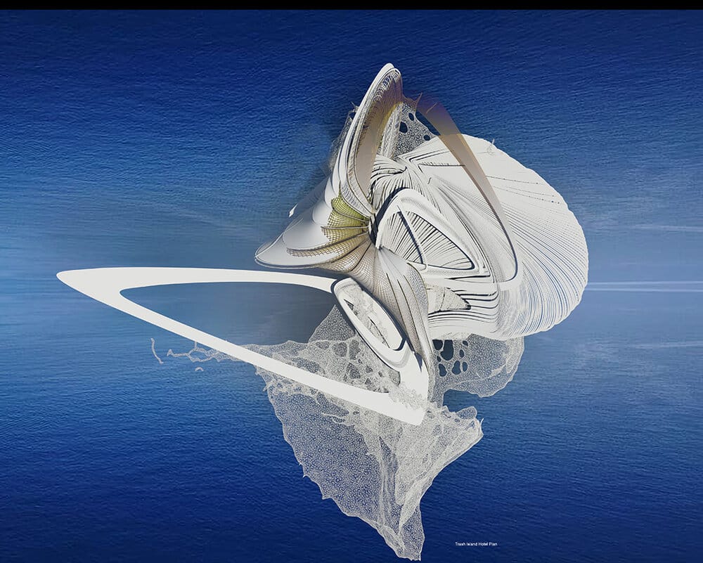 The Recycled Ocean Plastic Resort is Slated for Completion In 2025