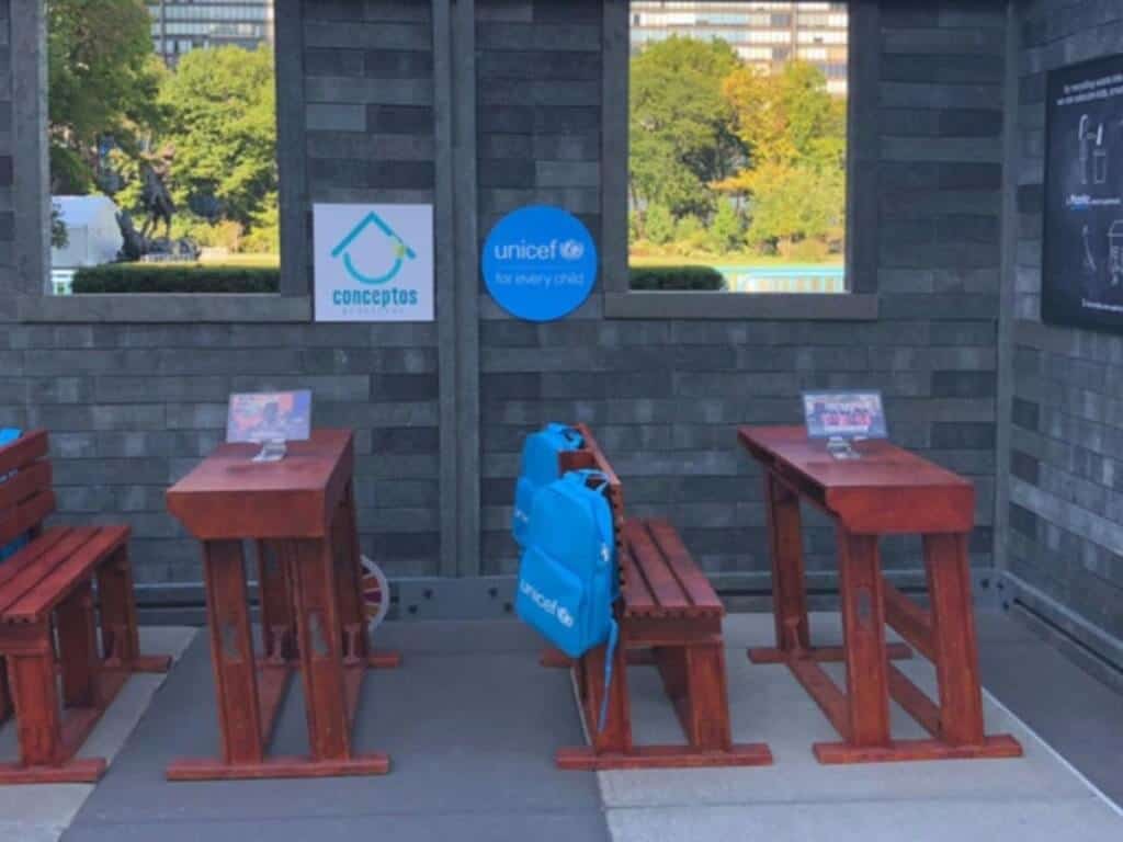 Conceptos Plásticos and UNICEF