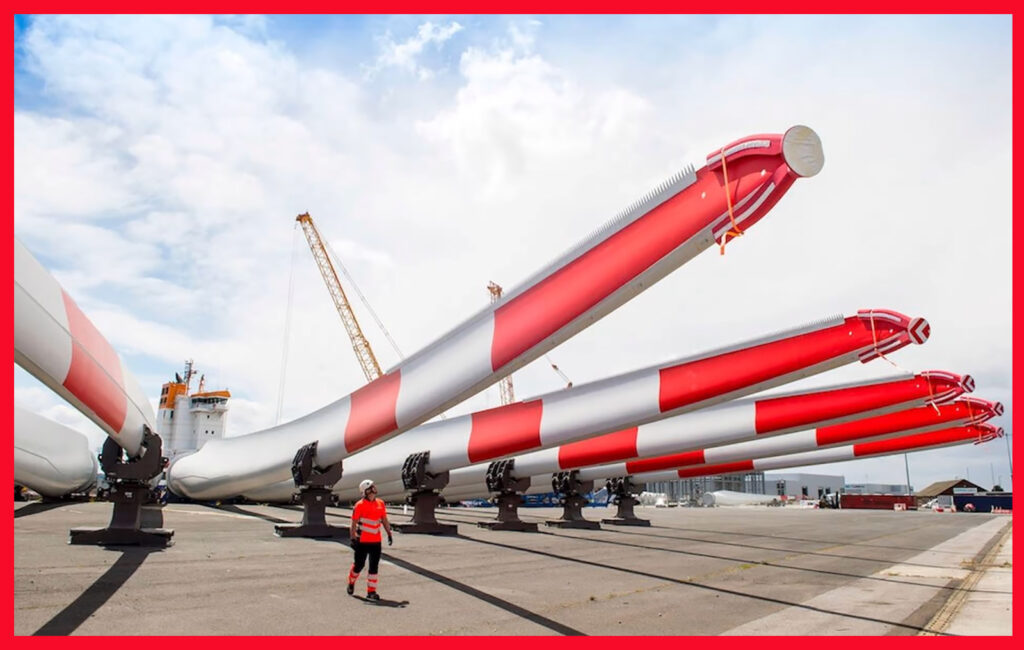 Wind Turbine with Recyclable Blades Starts Generating Power