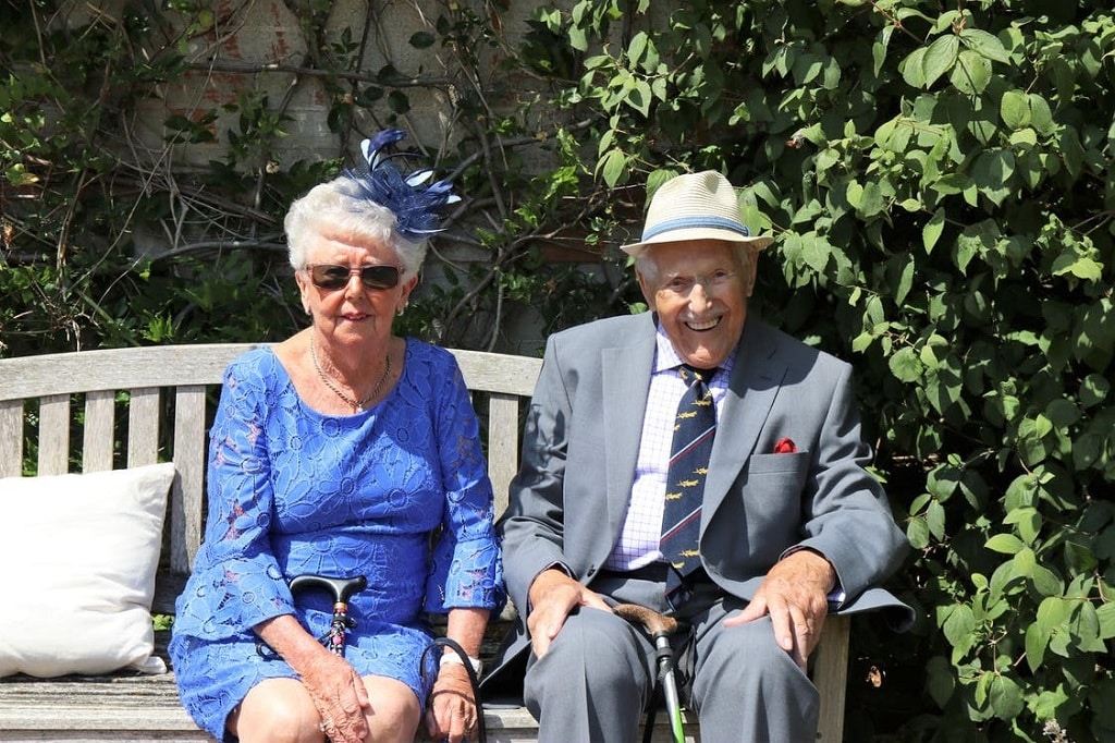 Elderly couple