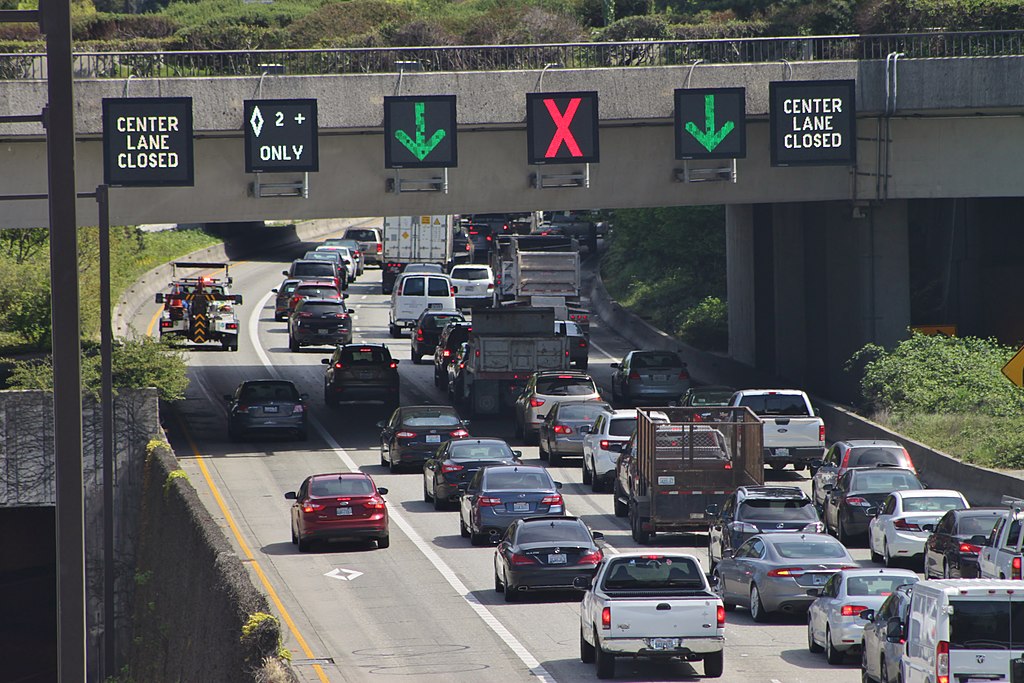 Smart highway in Washington State