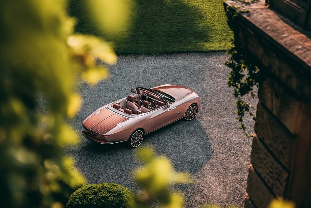 From above