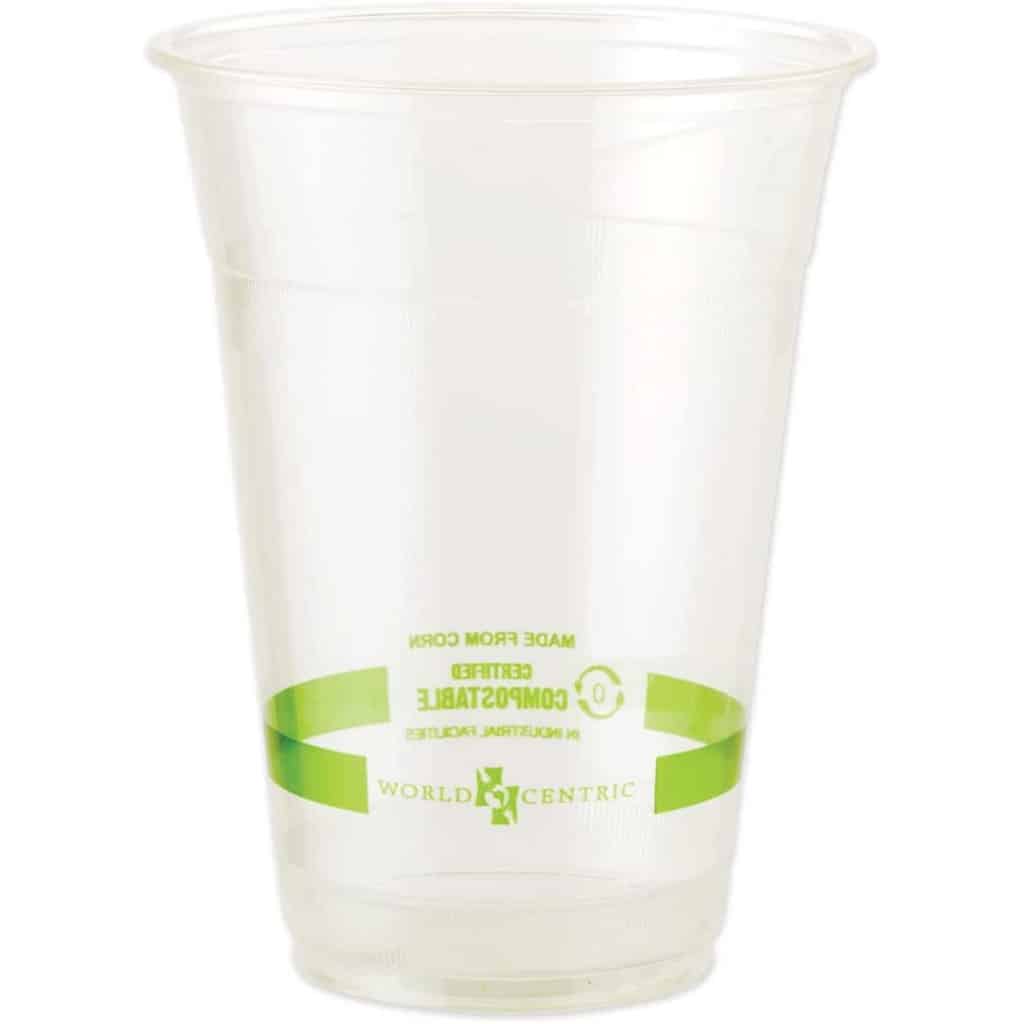 Compostable PLA cup