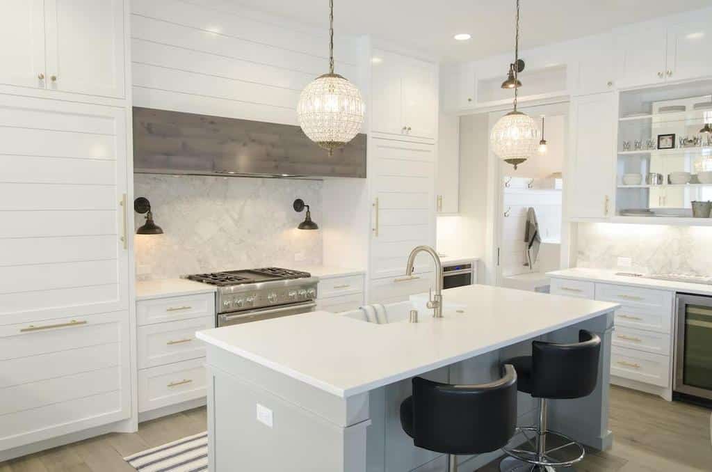 newly renovated kitchen space