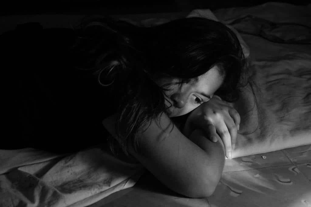 teen girl experiencing depression