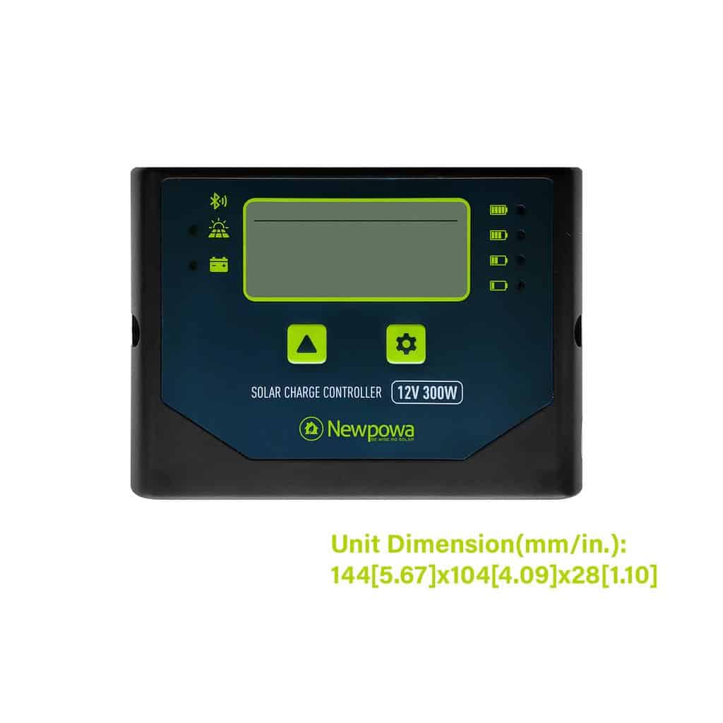 Newpowa pulse wave modulation (PWM) solar charge controller