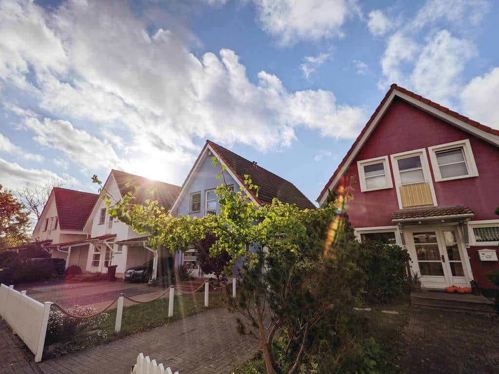 suburban residential area
