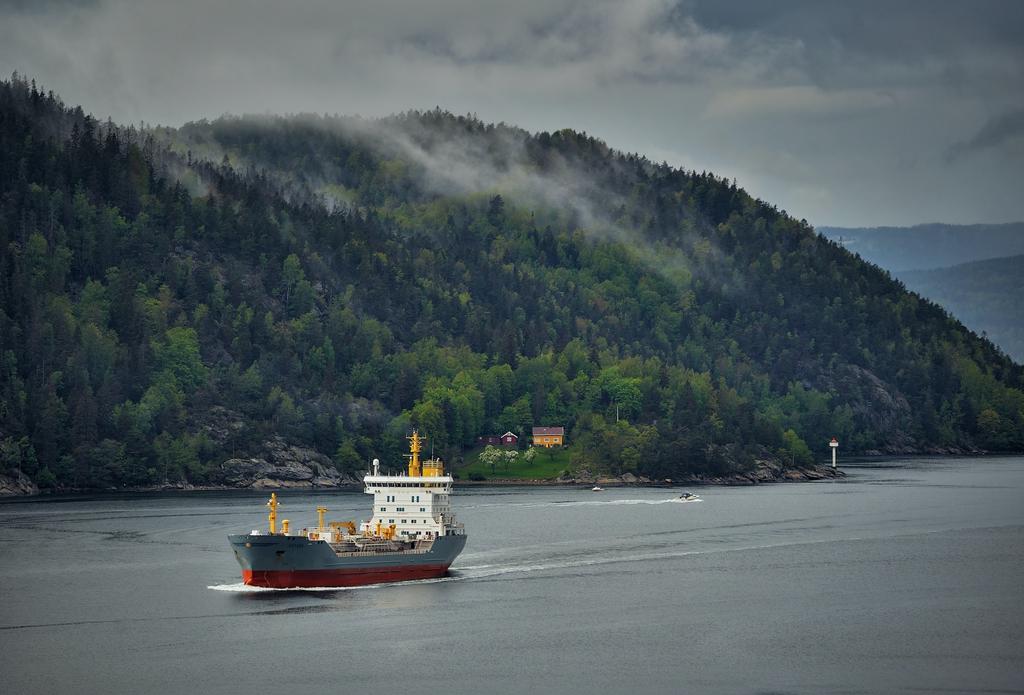 boat along shoreline