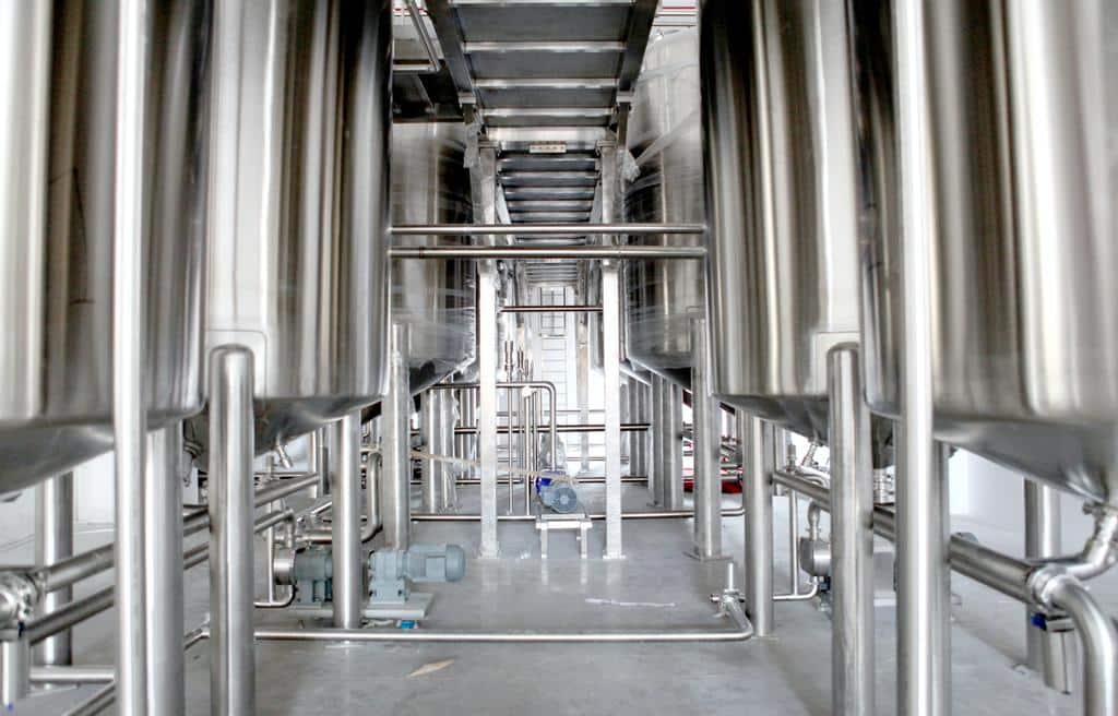 equipment in factory