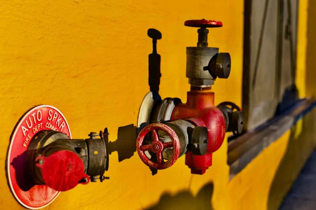 firefighting sprinklers