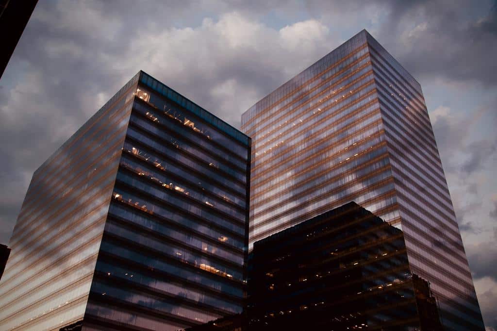 commercial office buildings