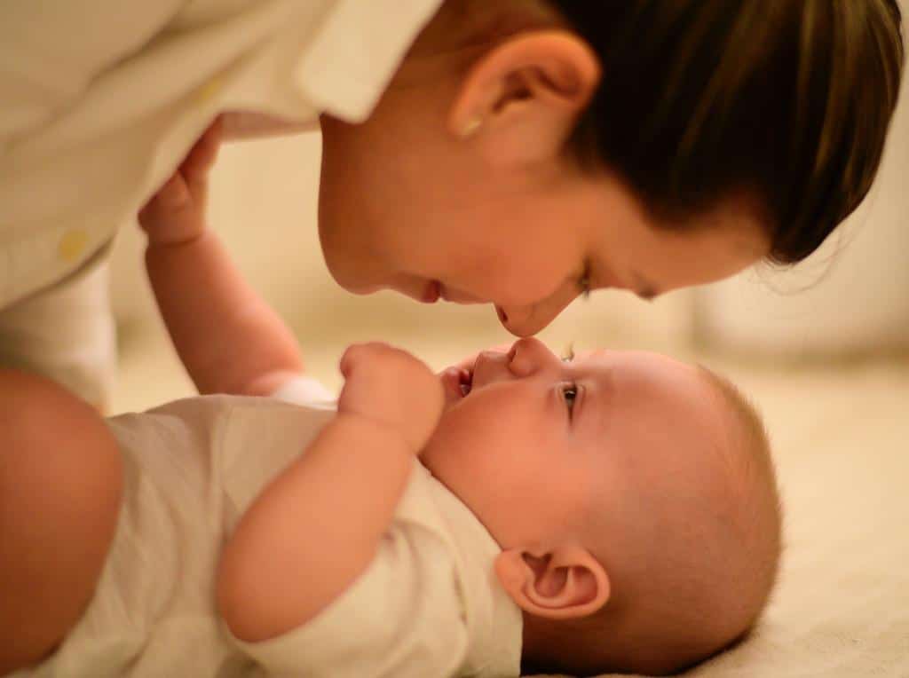 mother and infant