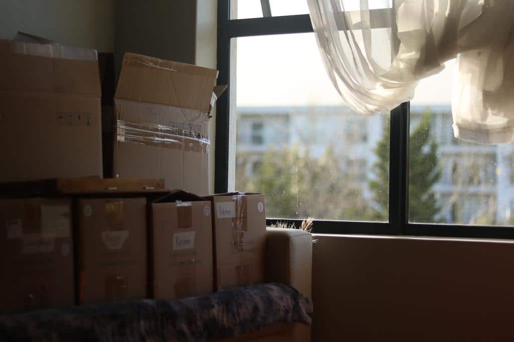 packing boxes