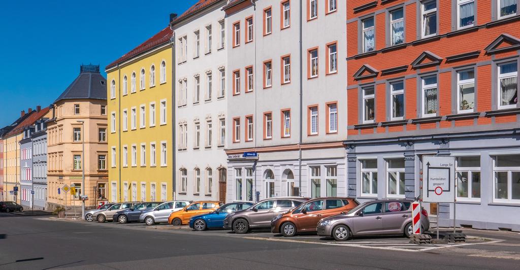 buildings along a street