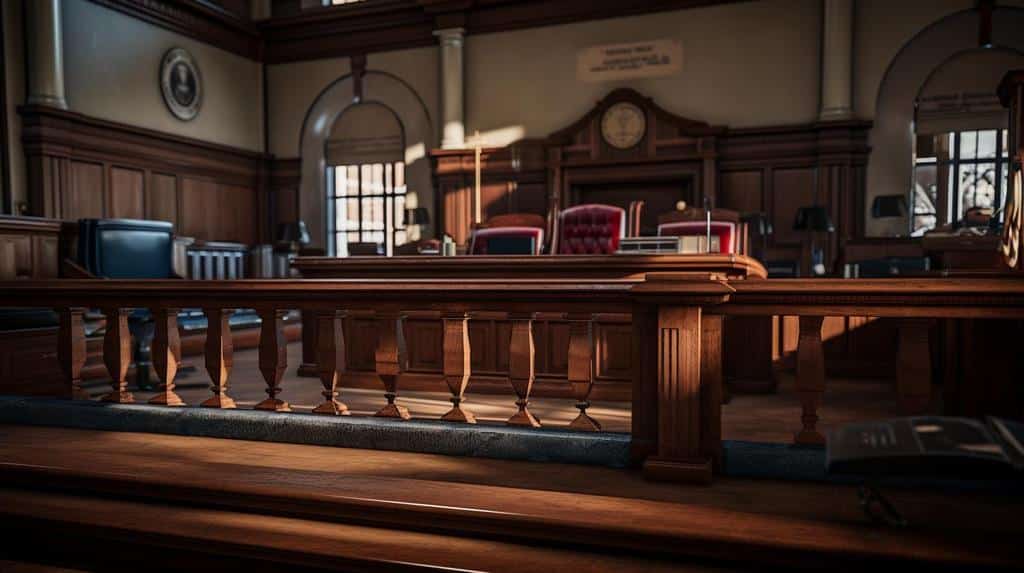 render of a courtroom