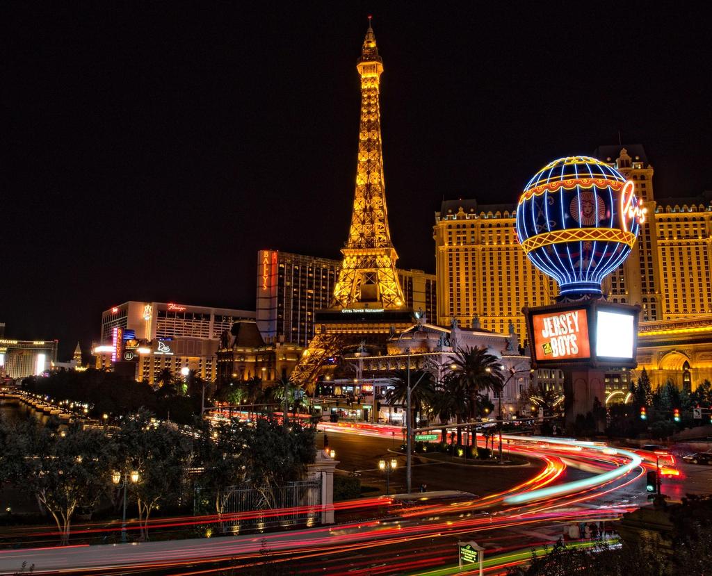 las vegas at night