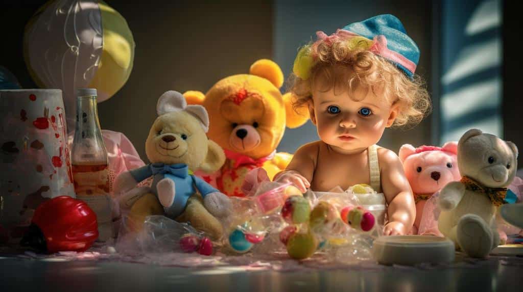 baby birthday party toys
