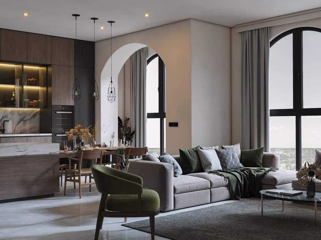 main living area