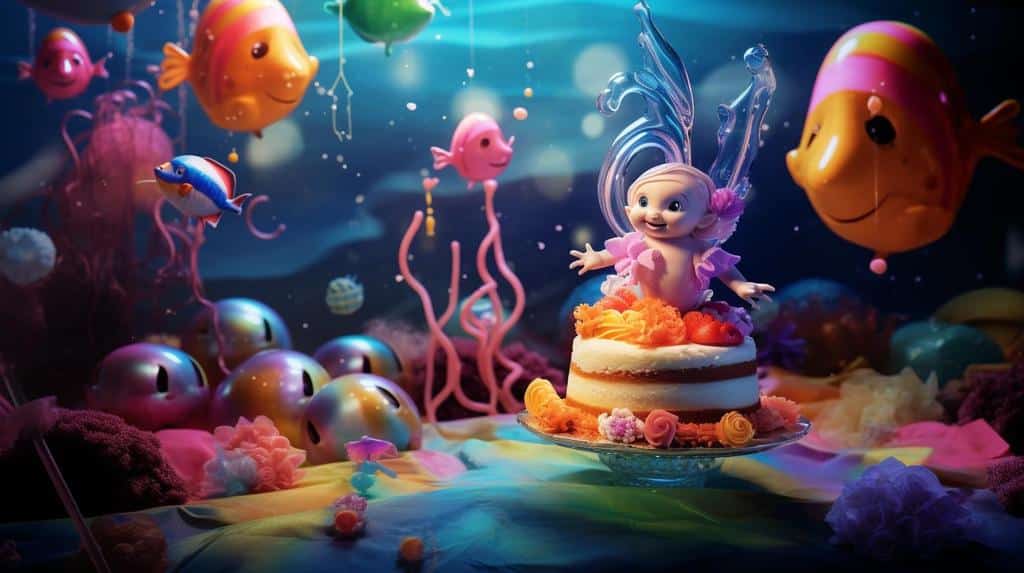 under the sea birthday party theme