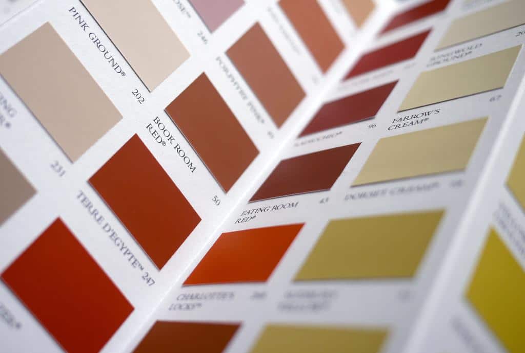 home paint swatches