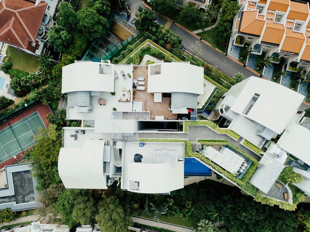 rooftops painted white