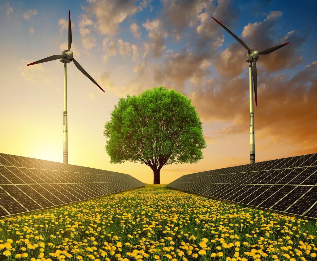 image depicting renewables for a sustainable energy future