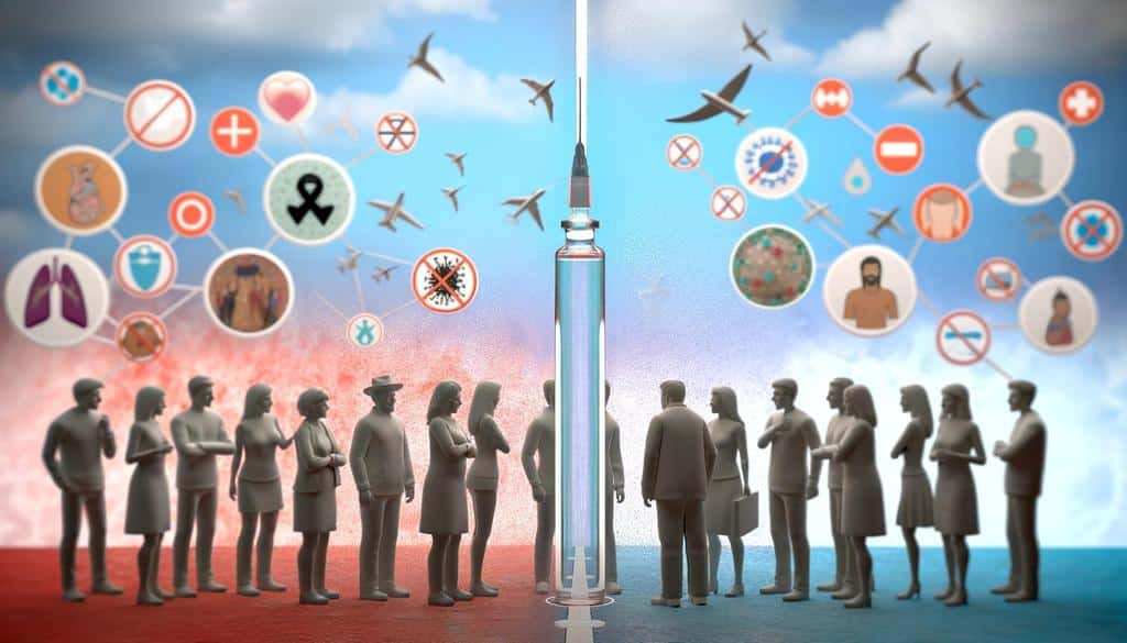 The virtual company we keep, especially on platforms such as Twitter, indeed has the power to sway our perspectives; individuals embedded in networks dominated by influencers tend to display pronounced hesitancy towards the COVID-19 vaccine.