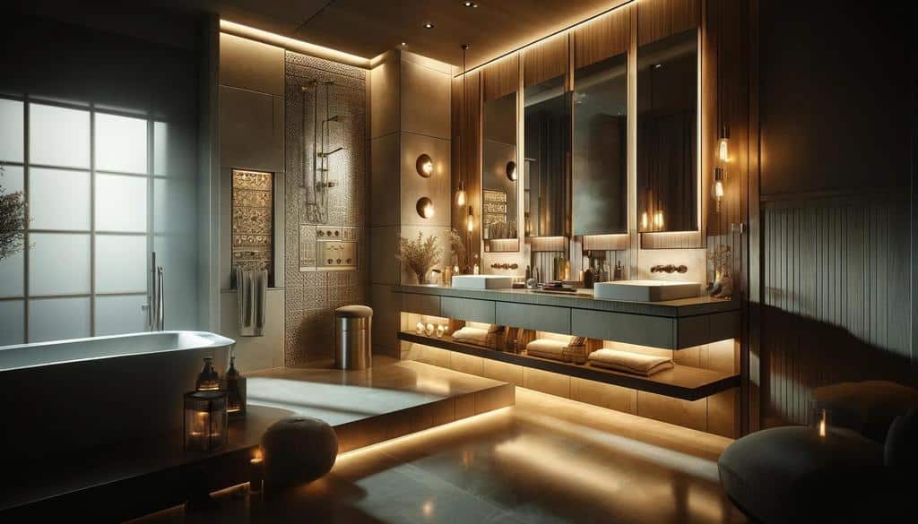 When creating their custom bathrooms, homeowners often choose to incorporate advanced hydrotherapy systems, such as steam showers, body jets, and aromatherapy options.