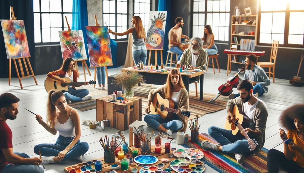 Art and expressive therapies, including music, dance, and drama therapy, offer creative outlets for processing trauma.