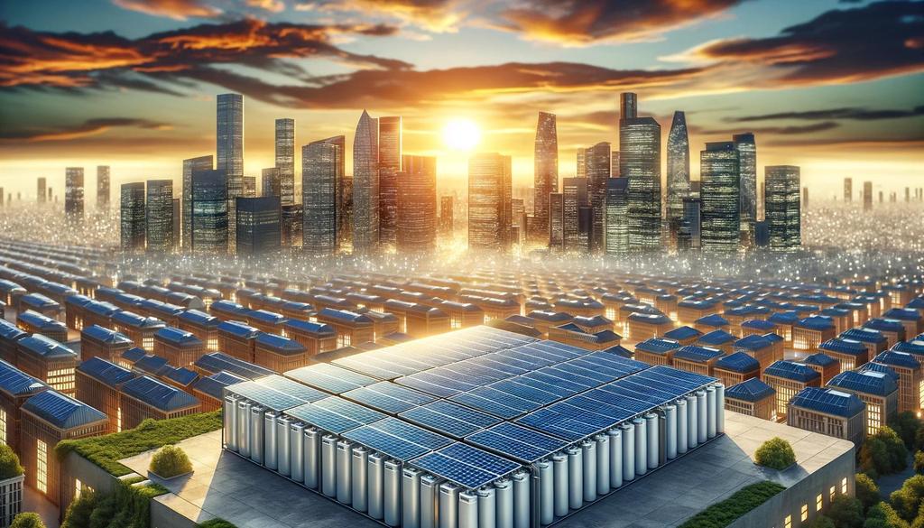 Advanced solar battery systems can integrate with smart home energy management systems.