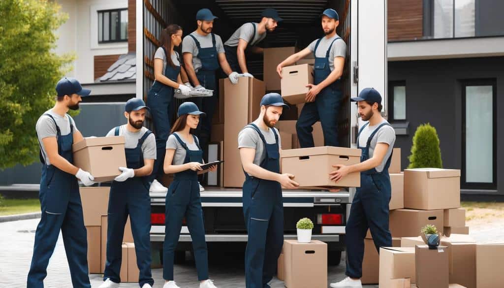 professional movers can significantly alleviate the physical exertion and logistical challenges commonly linked with moving to a new location.